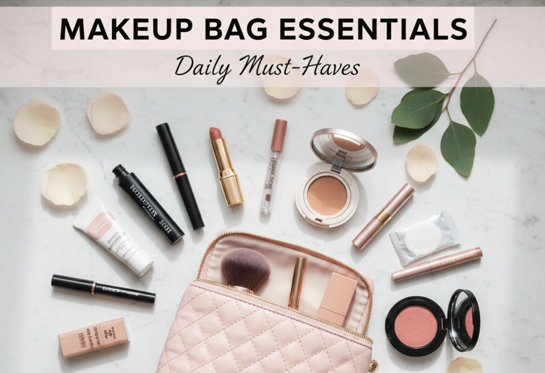 Makeup Bag Essentials: What Every Woman Should Carry Daily