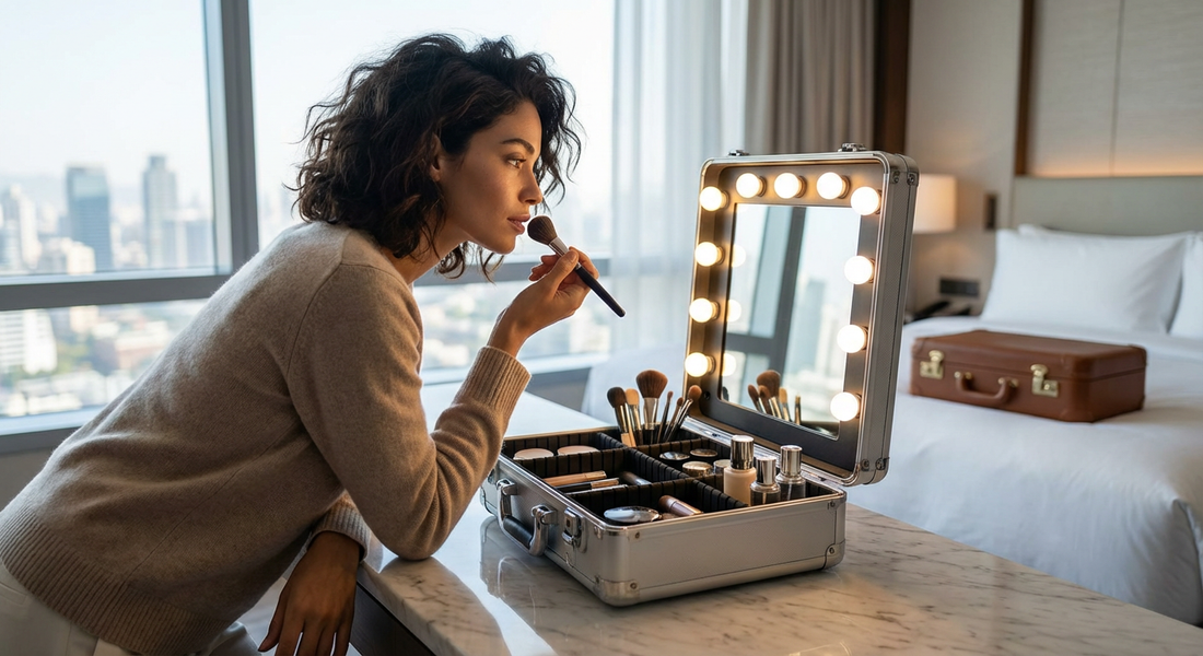Why Every Woman Needs a Portable LED Makeup Case for Travel