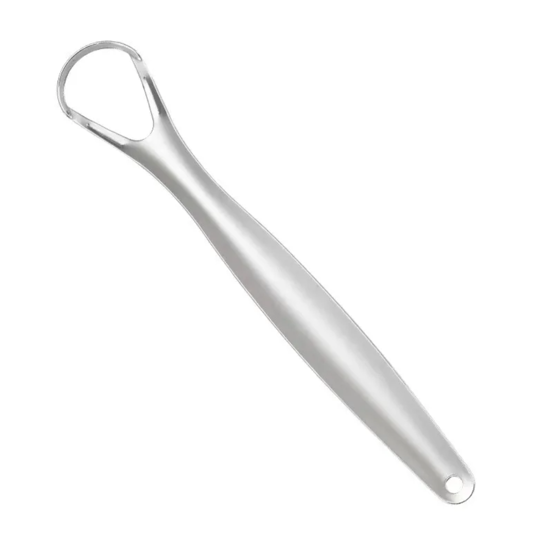Stainless Steel U-Shaped Tongue Scraper