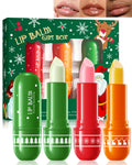 Lip Balm Kit-3Pcs Lip Care MoisturizerHydrating Lip Repair Sticks for Dry Cracked LipVegan & Cruelty-Free Lip Gloss Lip Products Christmas Stocking Stuffers Lip Treatment Gift Set for Women Men