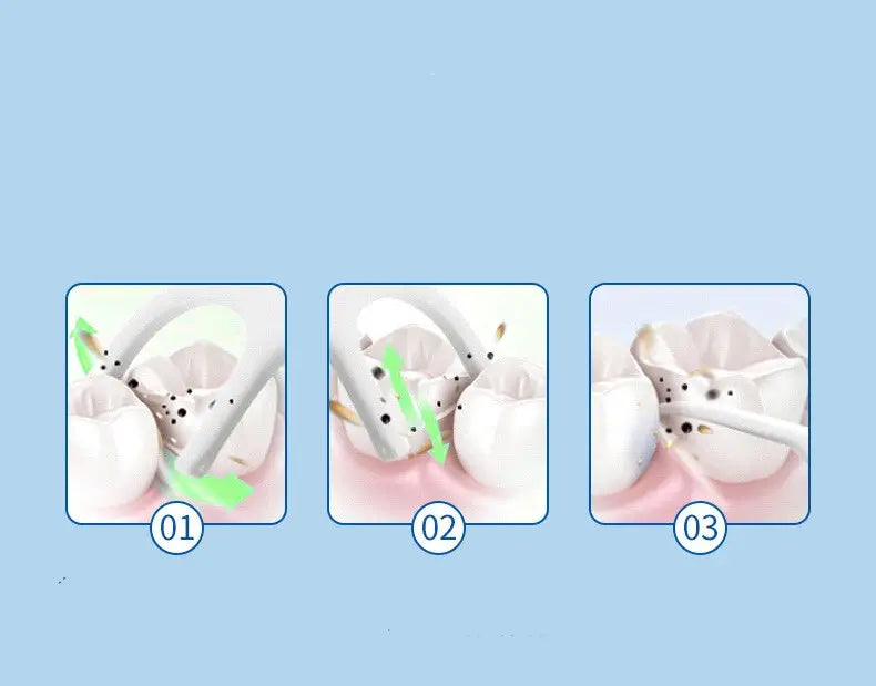 50pcs Dental Floss Picks for Oral Care and Gum Health