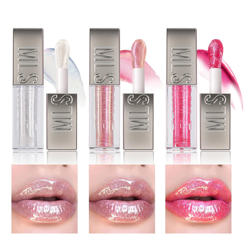 3 PCS High Shine Glitter Lip Kit