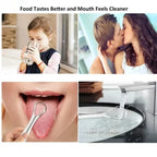 NoviaGlow Stainless Steel Tongue Cleaner