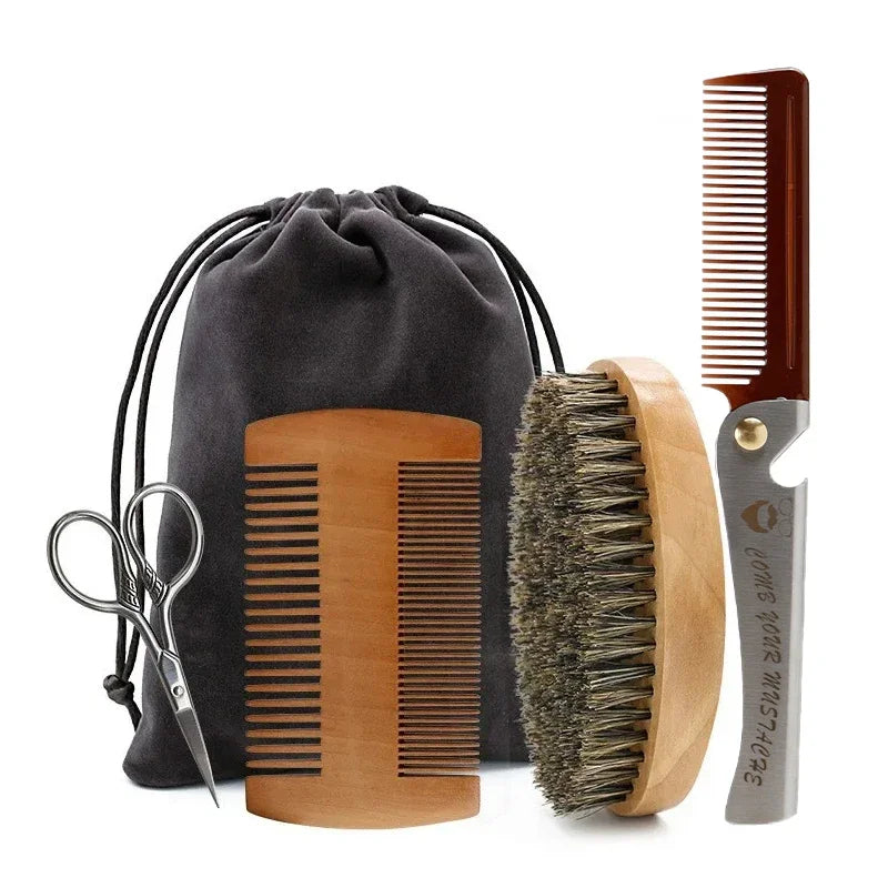 NoviaGlow Men’s Beard Grooming Set
