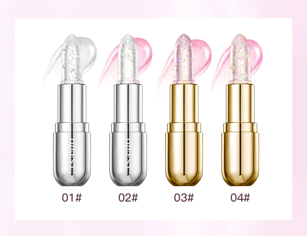 NoviaGlow Crystal Jelly Glitter Lipstick