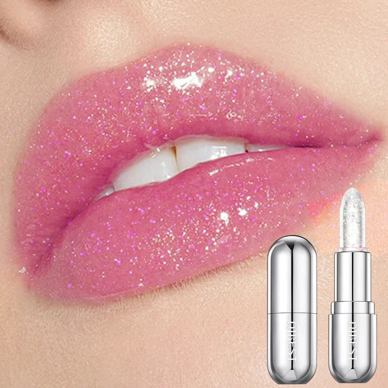 NoviaGlow Crystal Jelly Glitter Lipstick