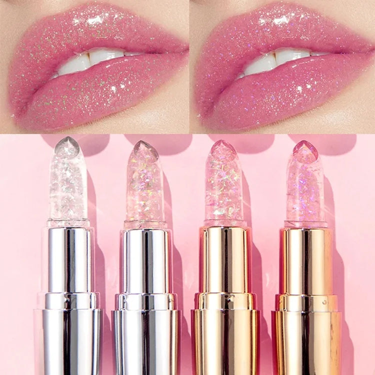 NoviaGlow Crystal Jelly Glitter Lipstick
