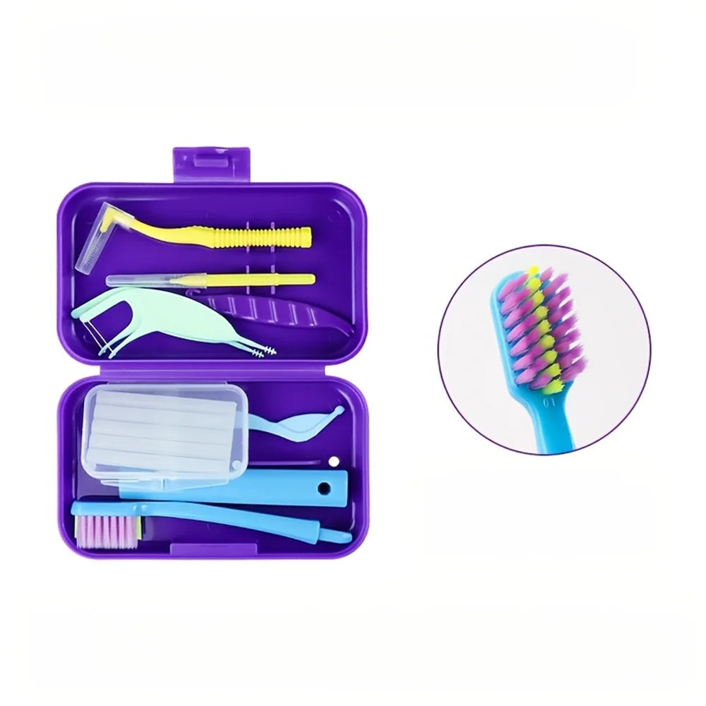 NoviaGlow Travel Orthodontic Dental Care Kit