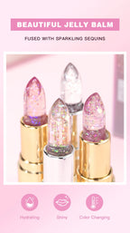 NoviaGlow Crystal Jelly Glitter Lipstick