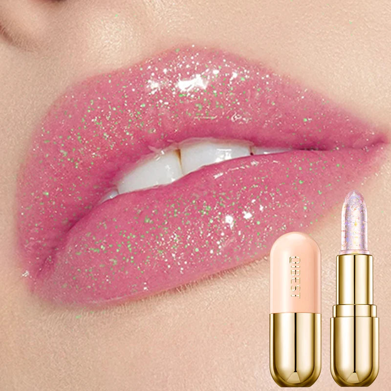 NoviaGlow Crystal Jelly Glitter Lipstick