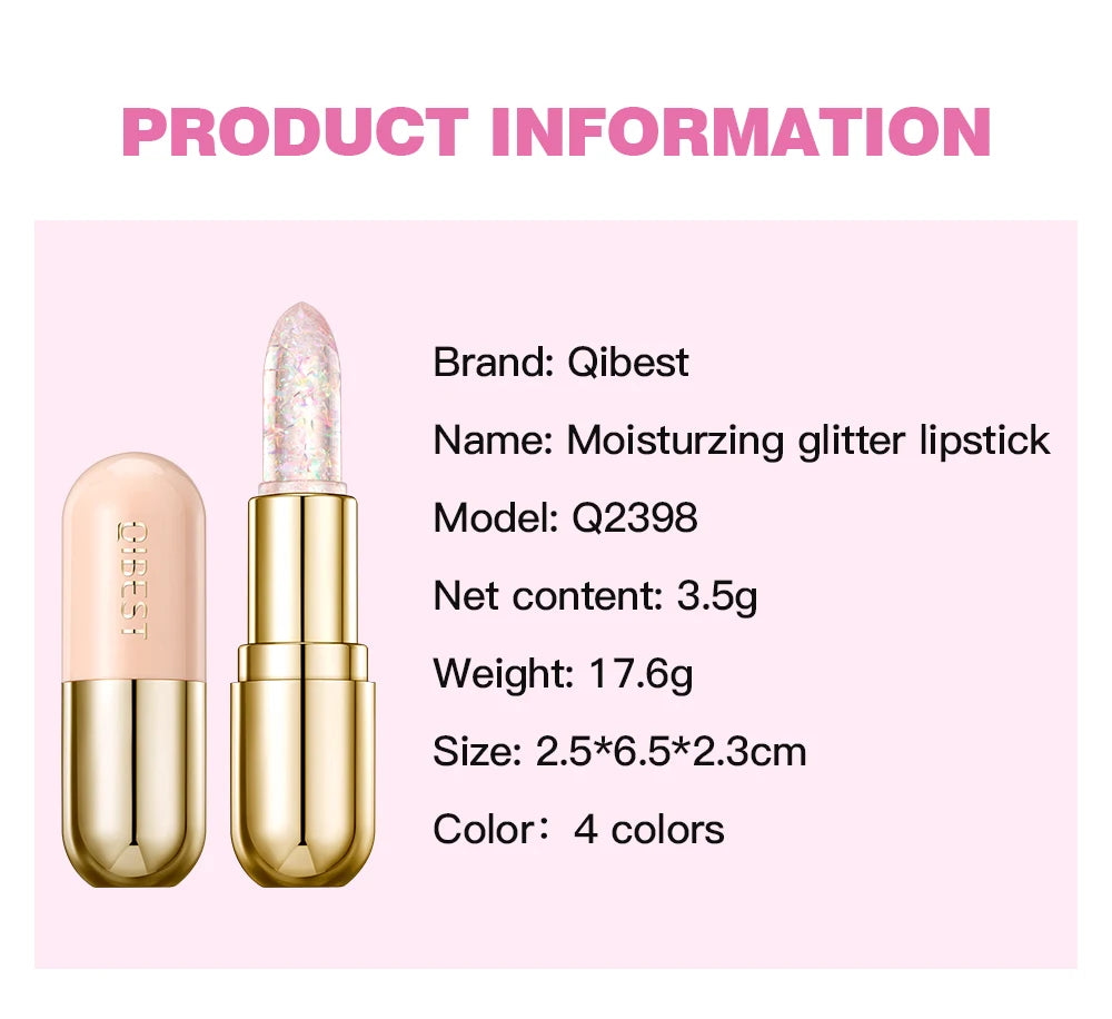 Flower jelly lipstick