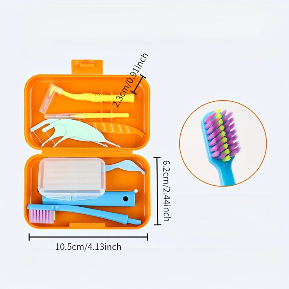 NoviaGlow Travel Orthodontic Dental Care Kit