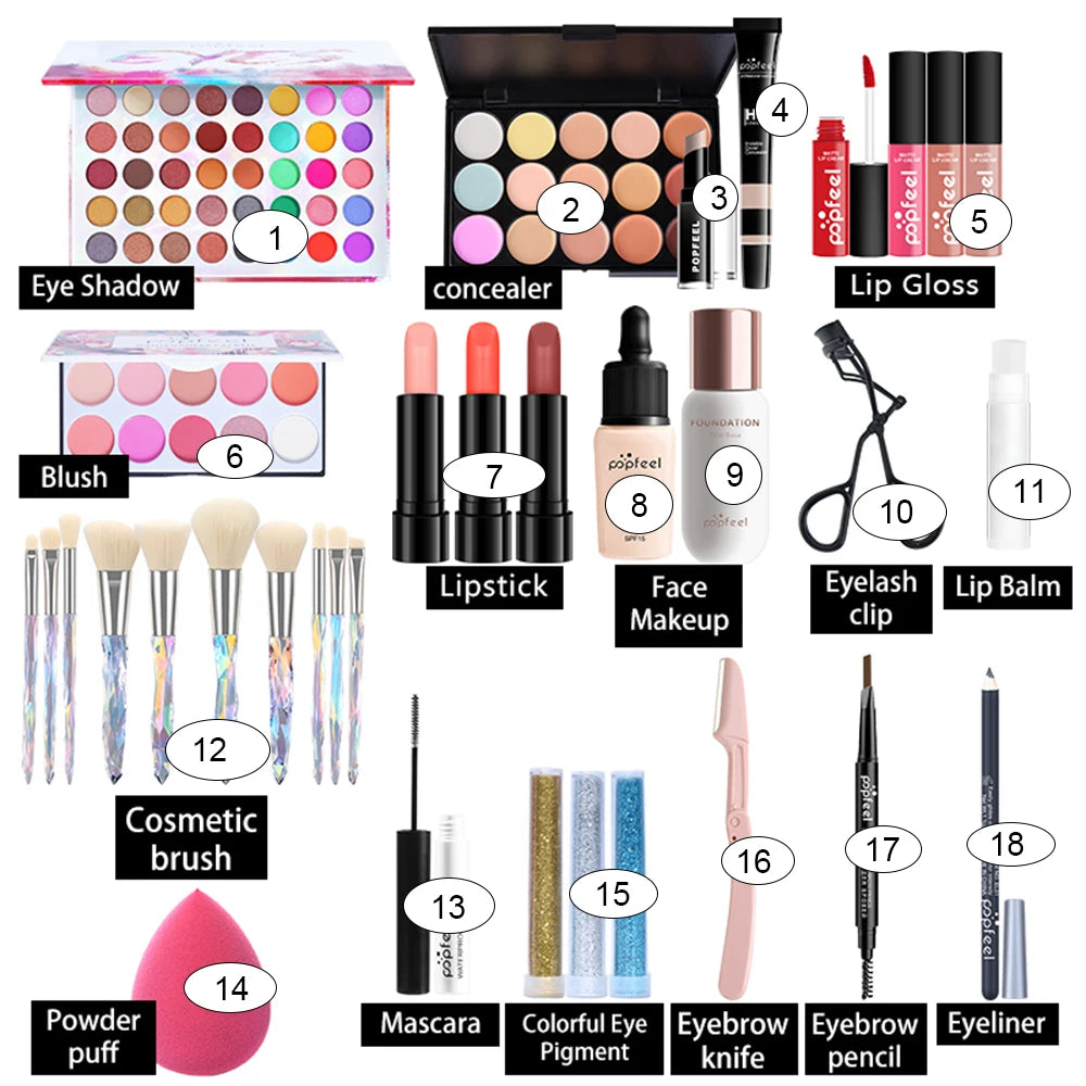 NoviaGlow all in one makeup set