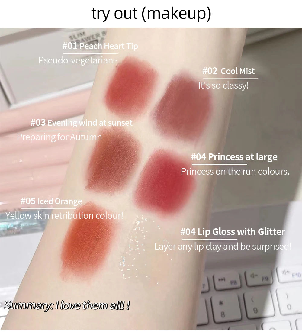 NoviaGlow glossy lips set