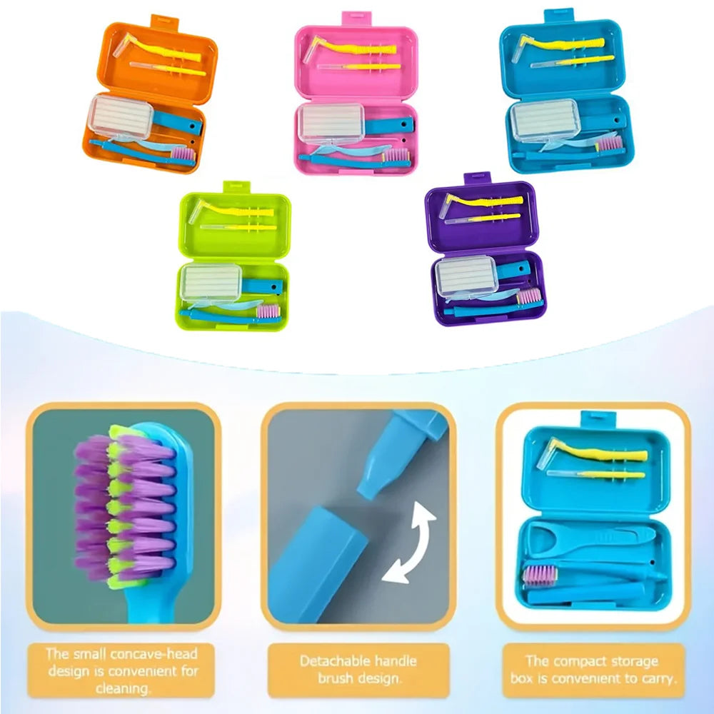 NoviaGlow Travel Orthodontic Dental Care Kit