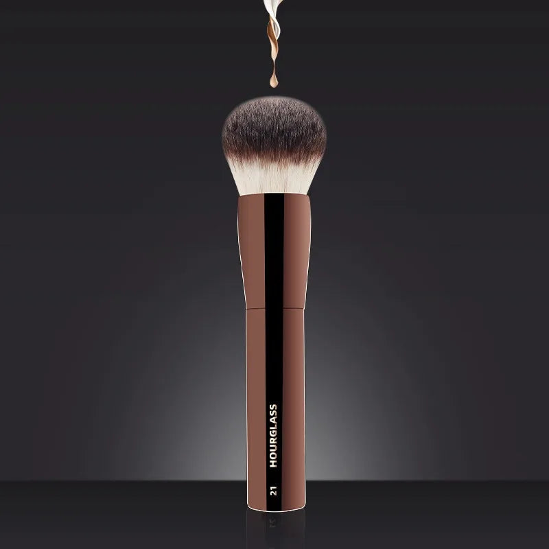 NoviaGlow Pro Makeup Brush – Foundation, Contour & Blush Applicator