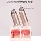 NoviaGlow Mini Silicone Lip Brush with Cover – Reusable Lipstick, Lip Gloss & Concealer Applicator for Smooth, Precise Makeup