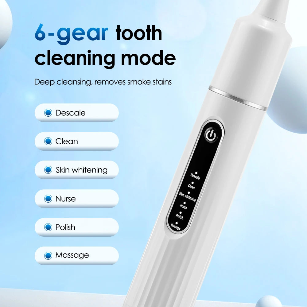 NoviaGlow Ultrasonic Tooth Cleaner – Plaque & Tartar Remover