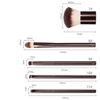 NoviaGlow Pro Makeup Brush – Foundation, Contour & Blush Applicator