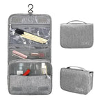 NoviaGlow Waterproof Travel Toiletry Bag – Hanging Cosmetic & Grooming Organizer