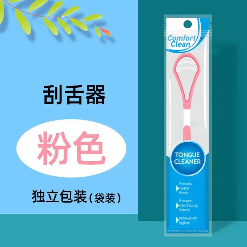 NoviaGlow Tongue Scraper Brush – Soft, Durable Oral Care Cleaner for Fresh Breath & Daily Hygiene