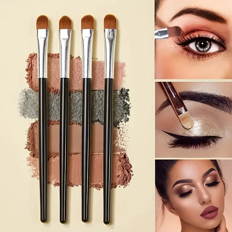 NoviaGlow Professional Makeup Brush Set – 13/14/15/16 Piece Soft Fluffy Face & Eye Brushes with Kabuki & Storage Bag
