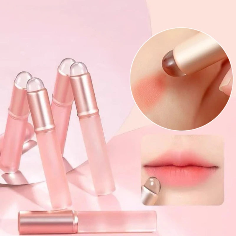 NoviaGlow Mini Silicone Lip Brush with Cover – Reusable Lipstick, Lip Gloss & Concealer Applicator for Smooth, Precise Makeup