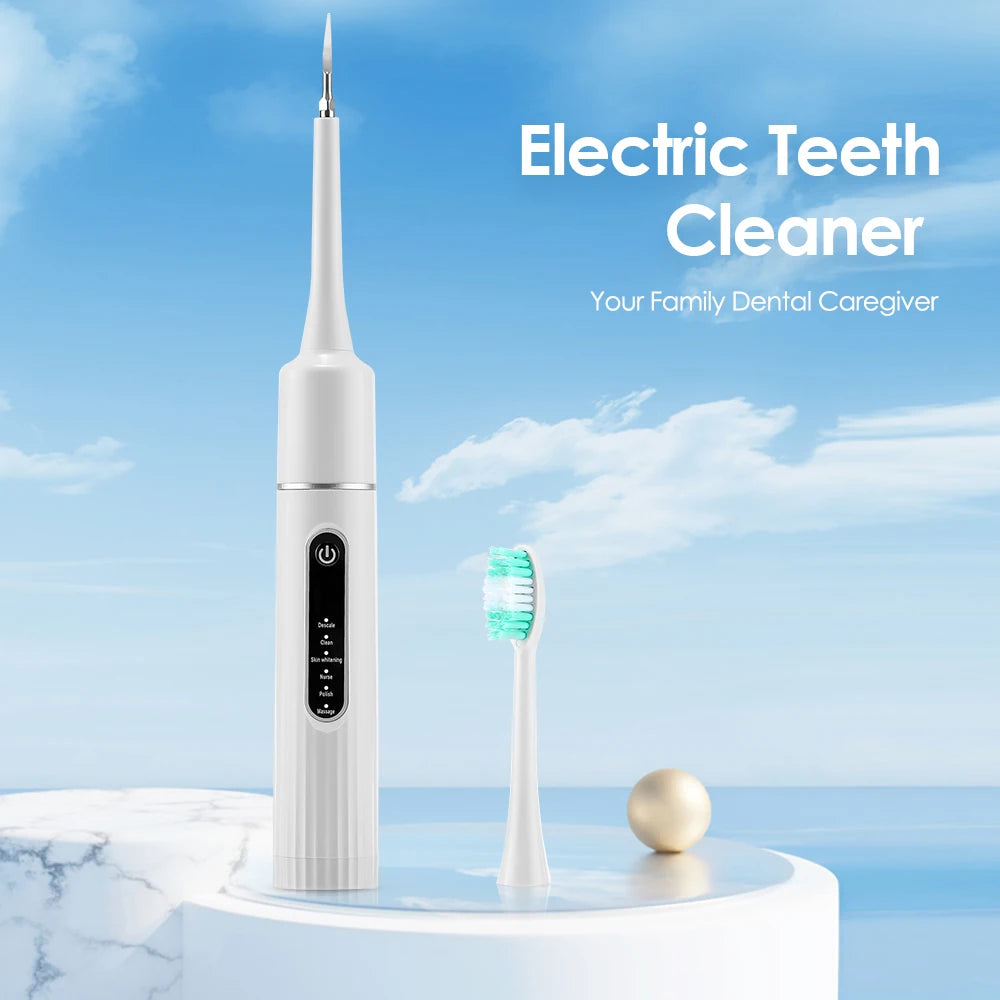 NoviaGlow Ultrasonic Tooth Cleaner – Plaque & Tartar Remover