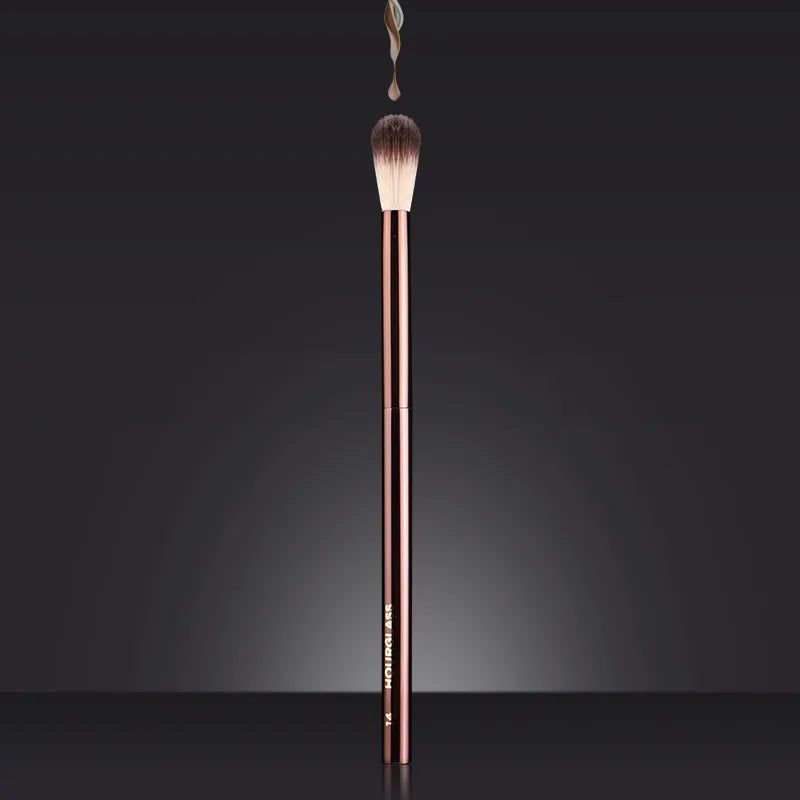 NoviaGlow Pro Makeup Brush – Foundation, Contour & Blush Applicator