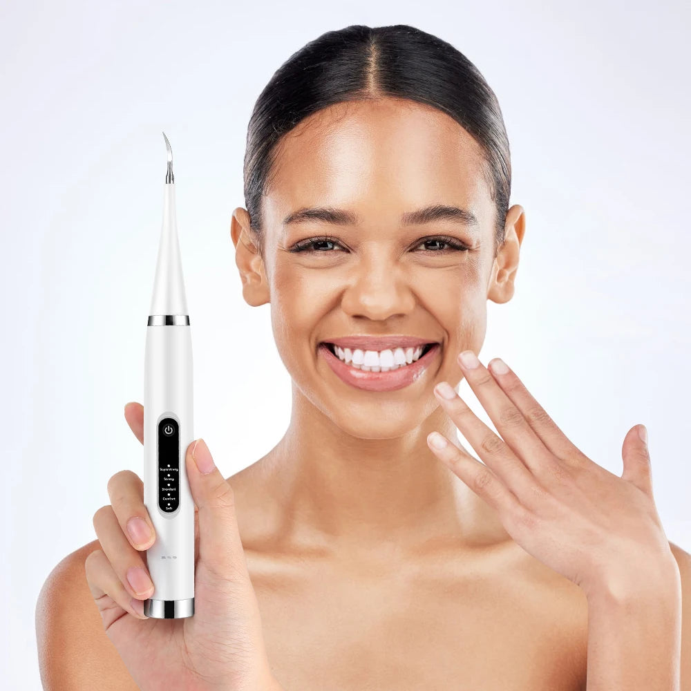 NoviaGlow Ultrasonic Tooth Cleaner – Plaque & Tartar Remover