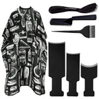 NoviaGlow Professional Hair Dyeing Kit – Brush, Comb & Apron Set