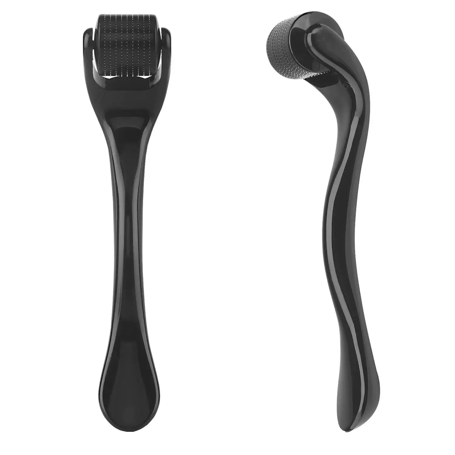 NoviaGlow Derma Roller – 540 Titanium Microneedles for Beard & Skin Care (0.2mm / 0.25mm / 0.3mm)