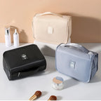 NoviaGlow Travel Makeup Bag – Waterproof Hanging Organizer