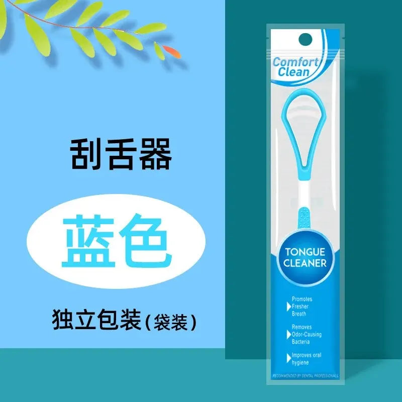 NoviaGlow Tongue Scraper Brush – Soft, Durable Oral Care Cleaner for Fresh Breath & Daily Hygiene