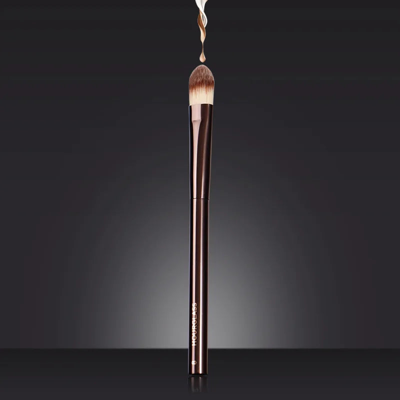 NoviaGlow Pro Makeup Brush – Foundation, Contour & Blush Applicator