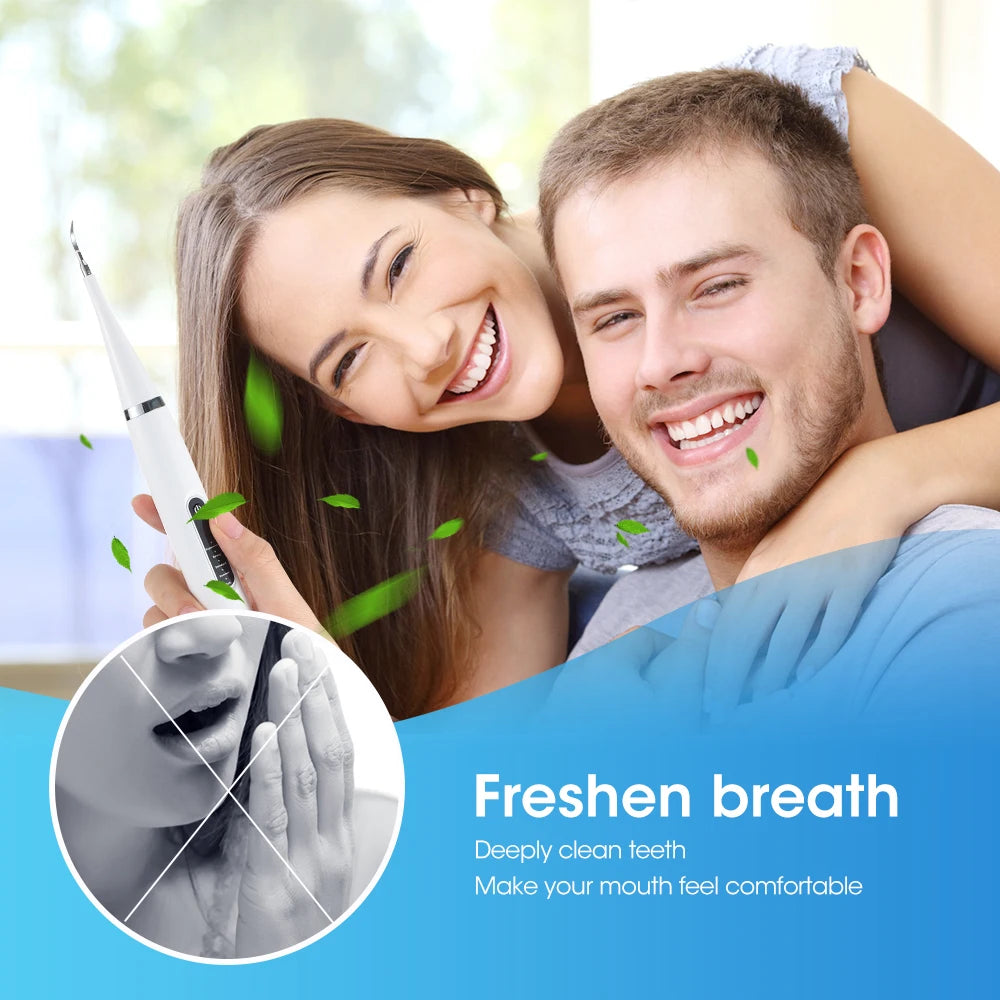 NoviaGlow Ultrasonic Tooth Cleaner – Plaque & Tartar Remover