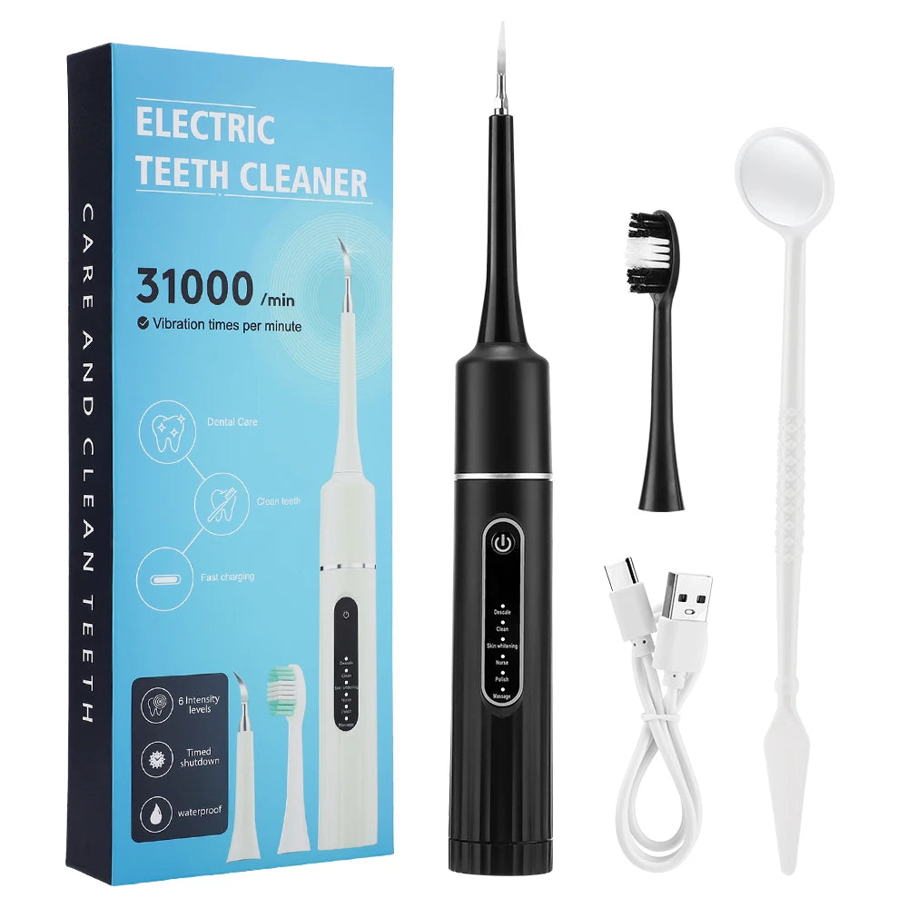 NoviaGlow Ultrasonic Tooth Cleaner – Plaque & Tartar Remover