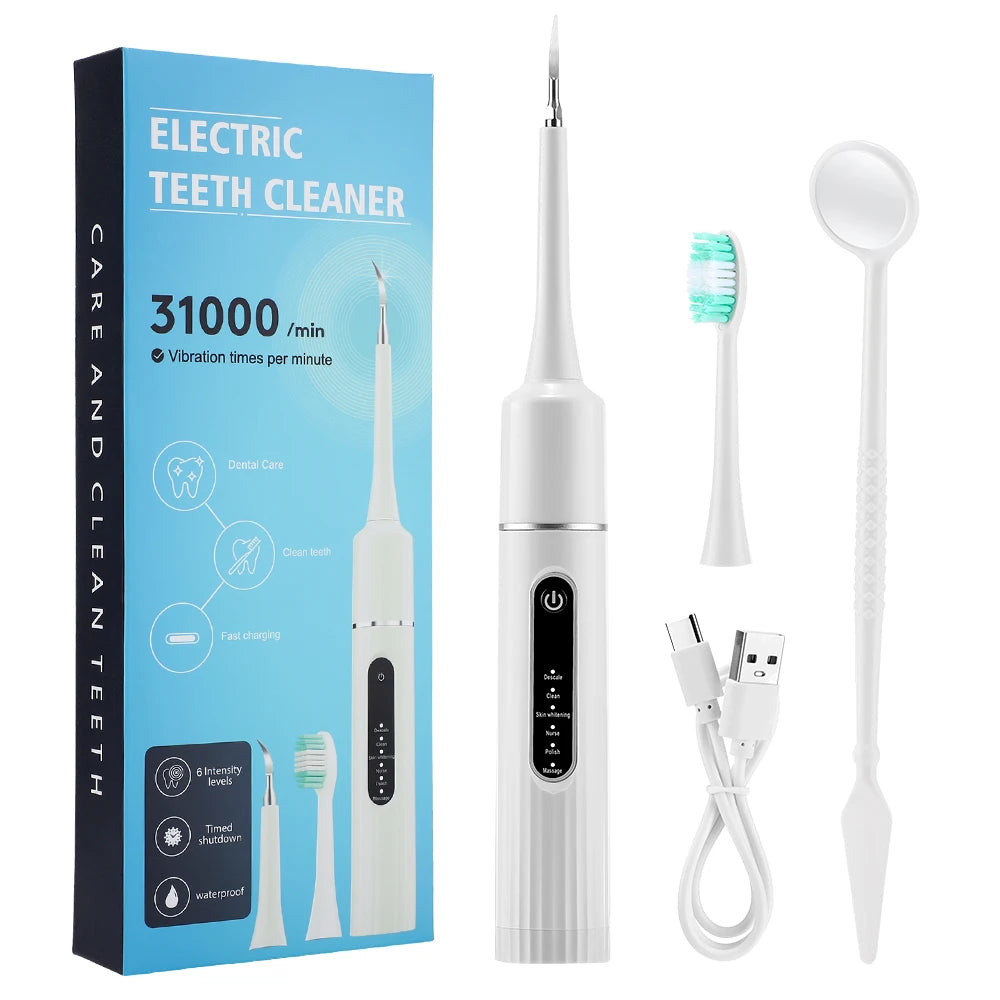 NoviaGlow Ultrasonic Tooth Cleaner – Plaque & Tartar Remover