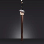 NoviaGlow Pro Makeup Brush – Foundation, Contour & Blush Applicator