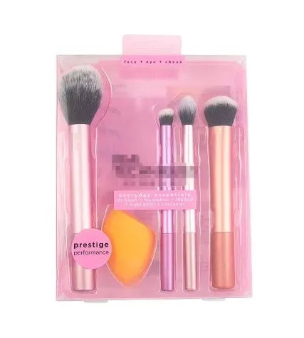 NoviaGlow 8pcs Professional Makeup Brush Set – Soft Synthetic Bristles, Cruelty-Free, Easy to Clean, for Foundation, Blush & Eyeshadow