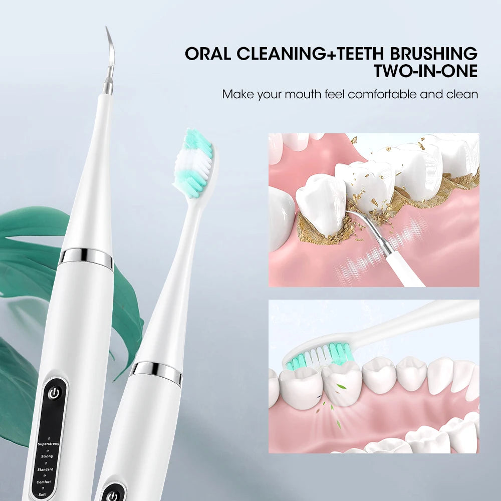 NoviaGlow Ultrasonic Tooth Cleaner – Plaque & Tartar Remover