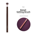 NoviaGlow Hourglass Makeup Brush – Professional Retractable Brush for Foundation, Powder, Blush, Bronzer, Eyeshadow & More