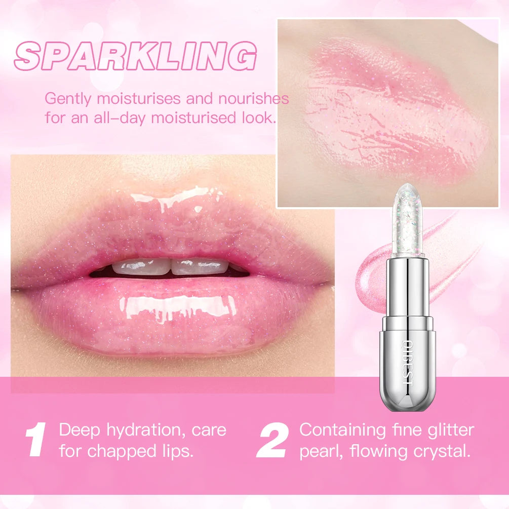 NoviaGlow Crystal Jelly Glitter Lipstick