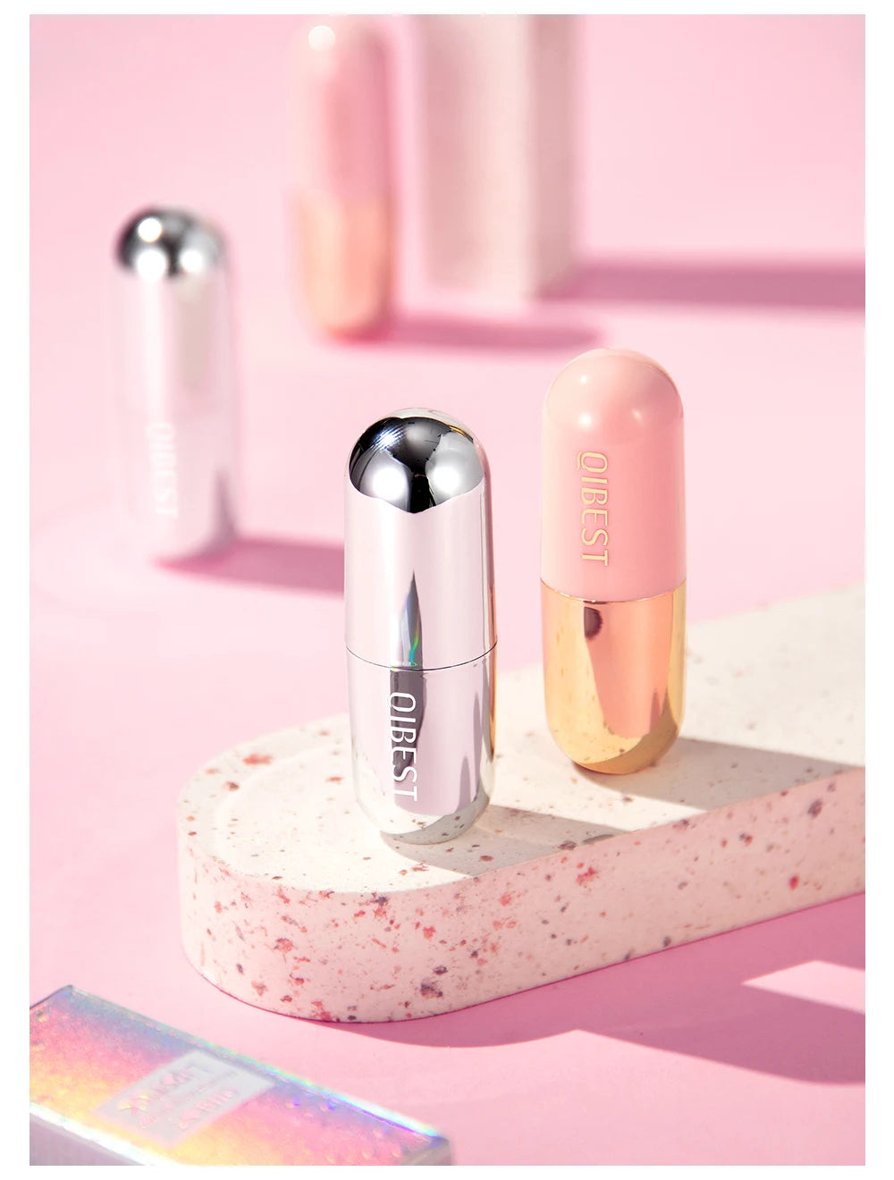NoviaGlow Crystal Jelly Glitter Lipstick
