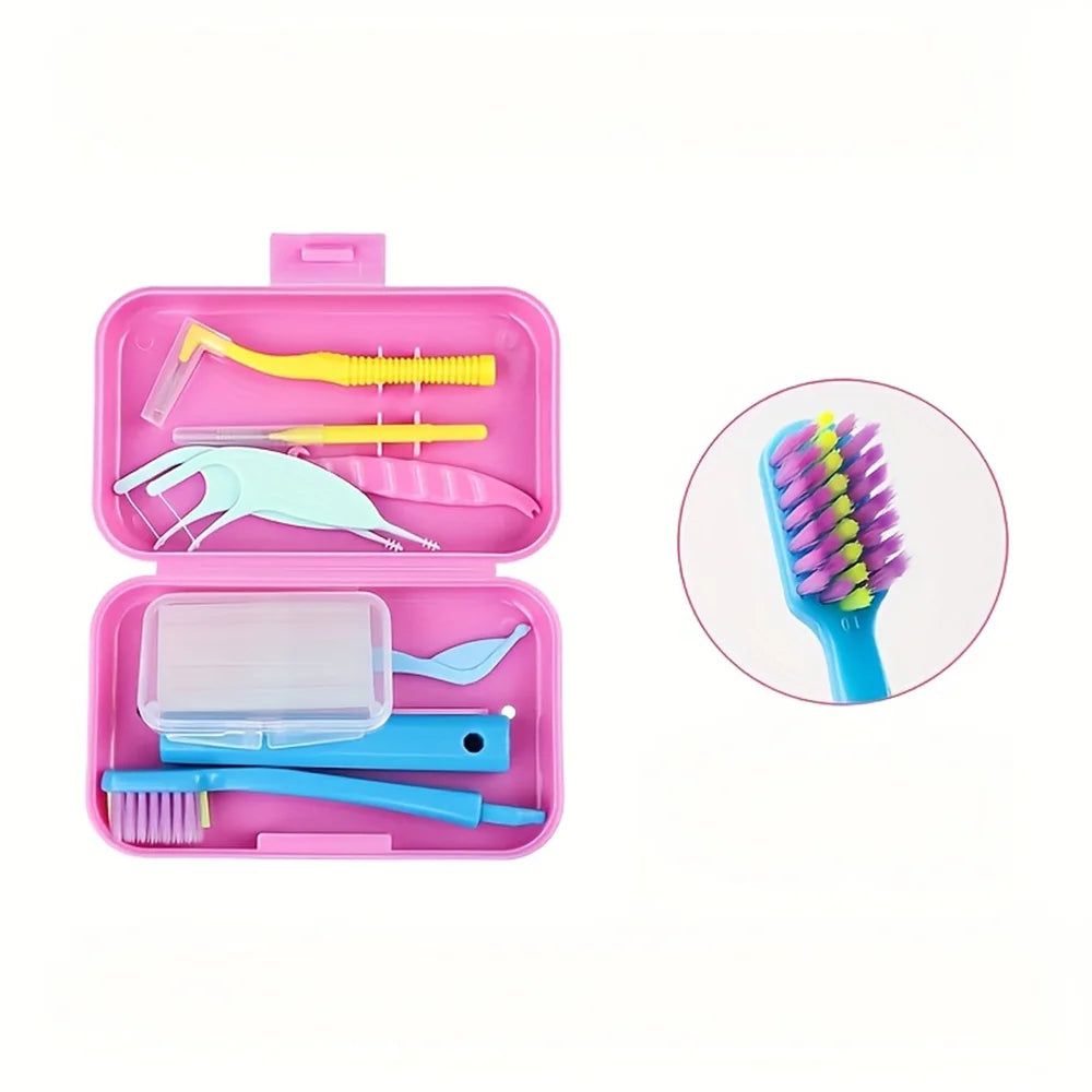 NoviaGlow Travel Orthodontic Dental Care Kit