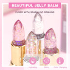 NoviaGlow Crystal Jelly Glitter Lipstick