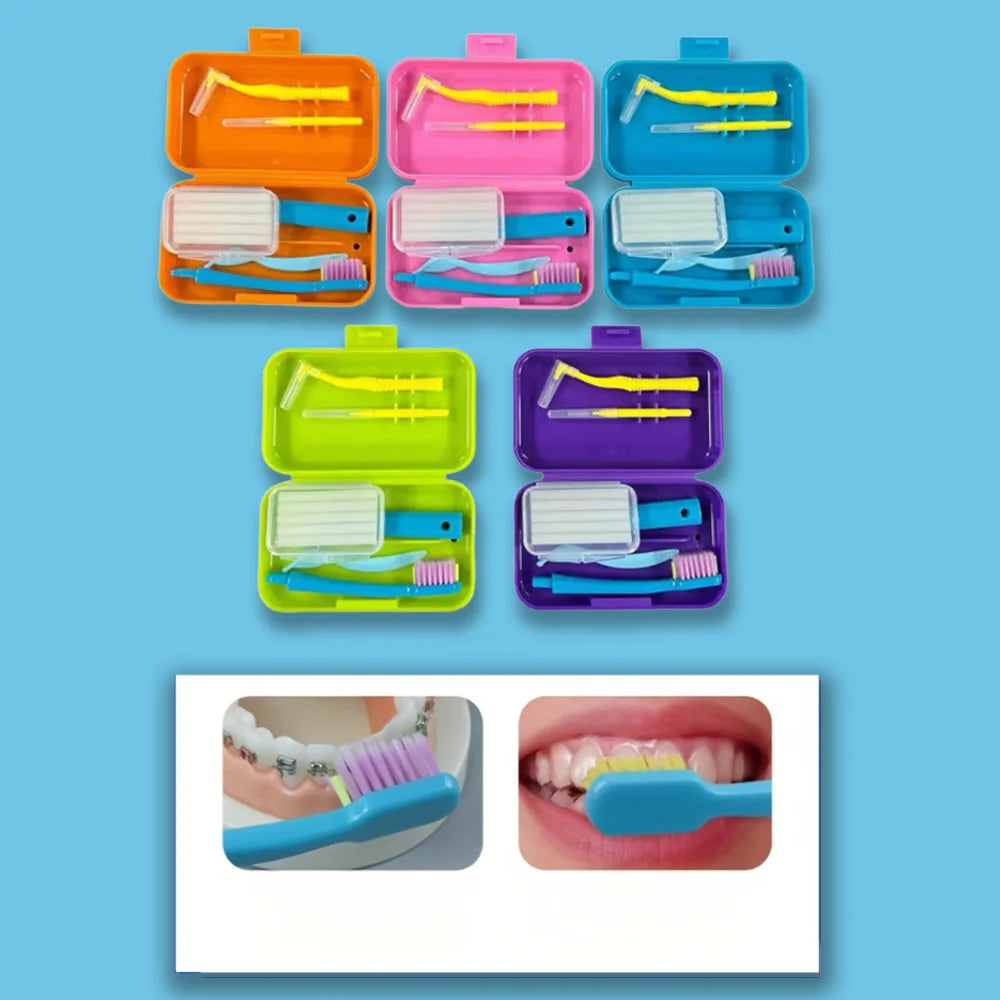 NoviaGlow Travel Orthodontic Dental Care Kit