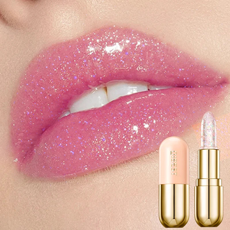 NoviaGlow Crystal Jelly Glitter Lipstick
