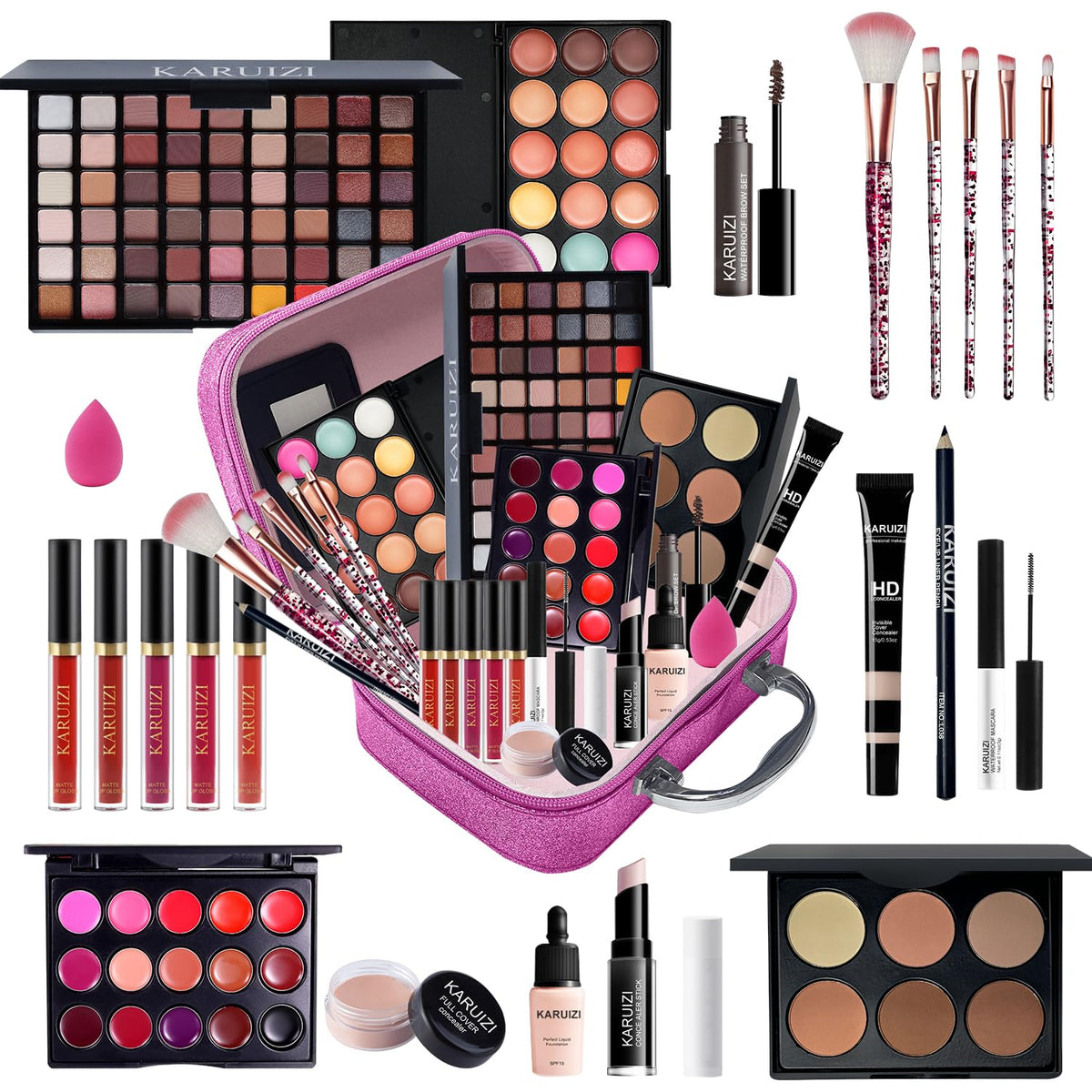 NoviaGlow All-in-One Makeup Kit for Teens