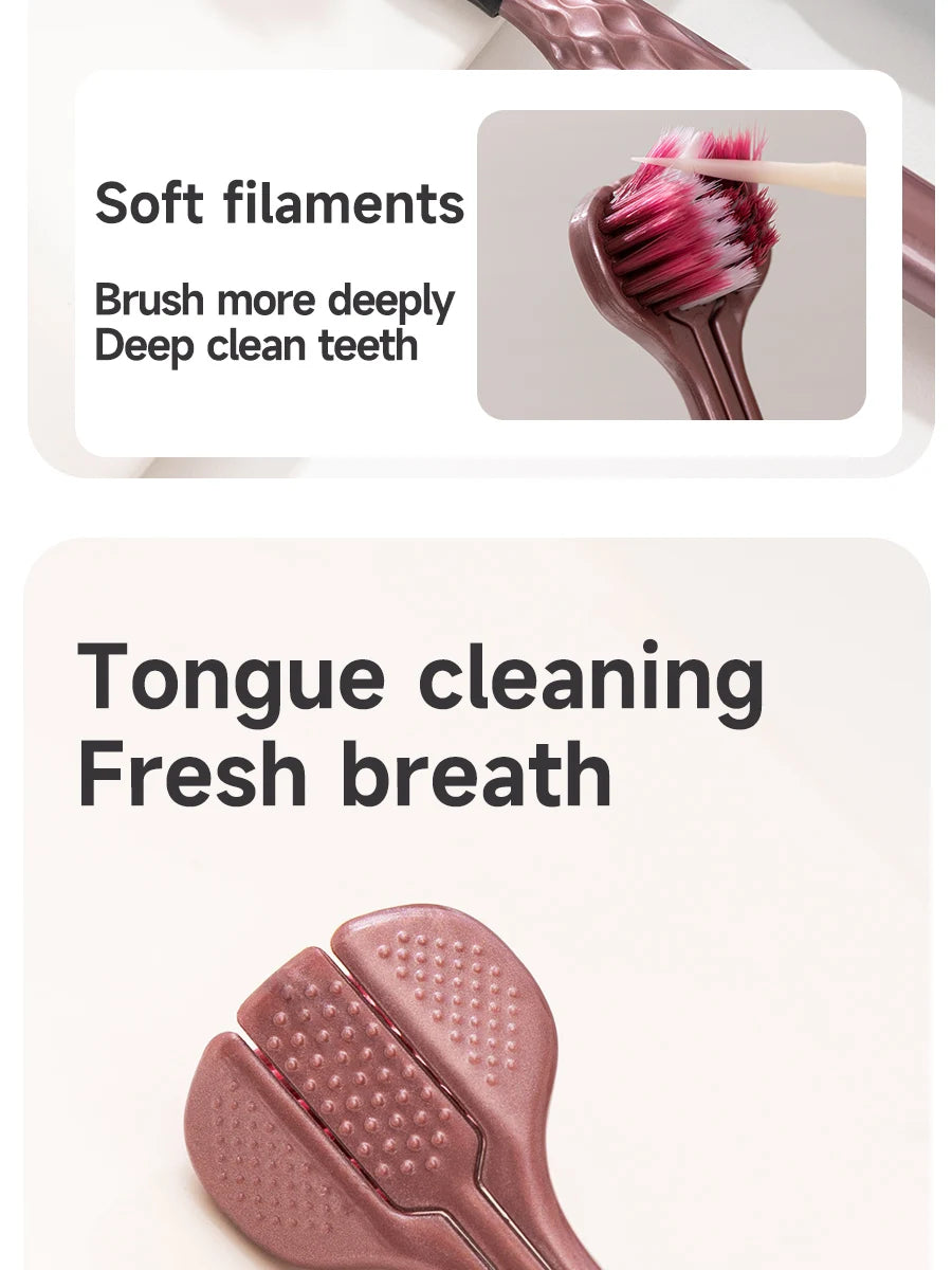 NoviaGlow 3D U-Shaped Toothbrush